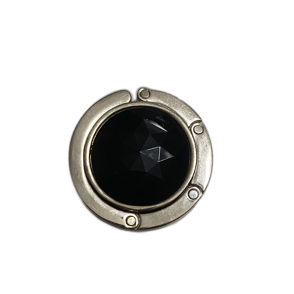 Elegant Black Stone Purse Holder